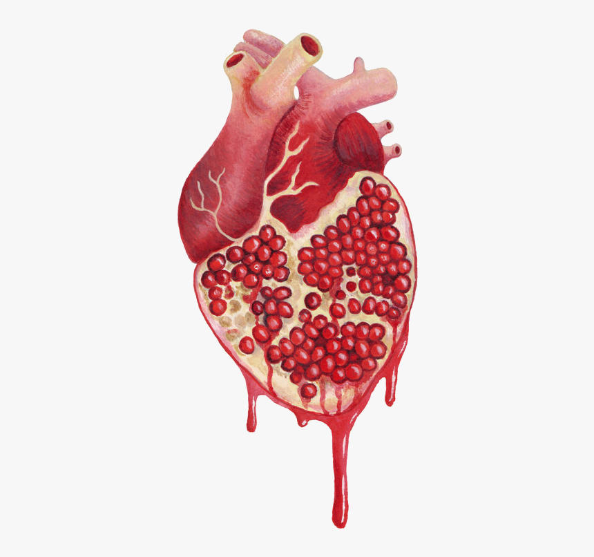 Heart Pomegranate, HD Png Download, Free Download