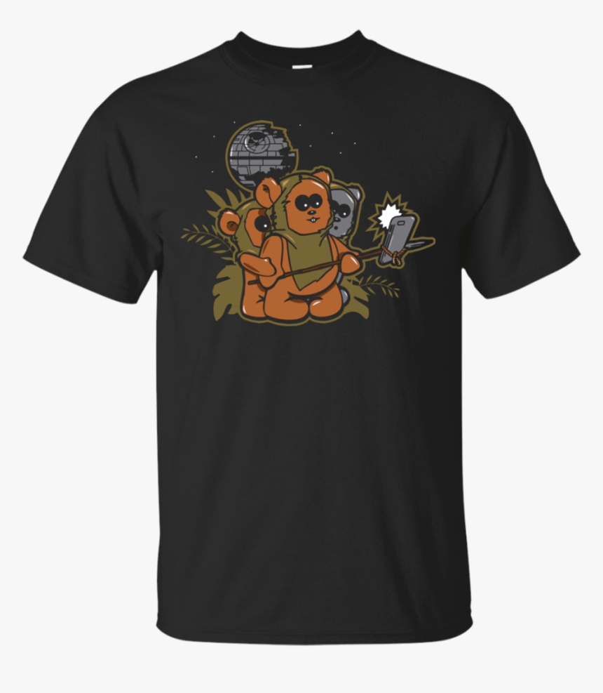 Ewok Selfie T-shirt - Rocky Horror Eddie Shirt, HD Png Download, Free Download