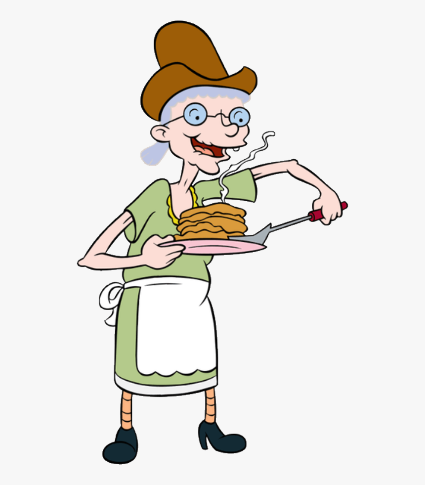 Transparent Grandma And Grandpa Clipart - Hey Arnold Grandma Gertie, HD Png Download, Free Download