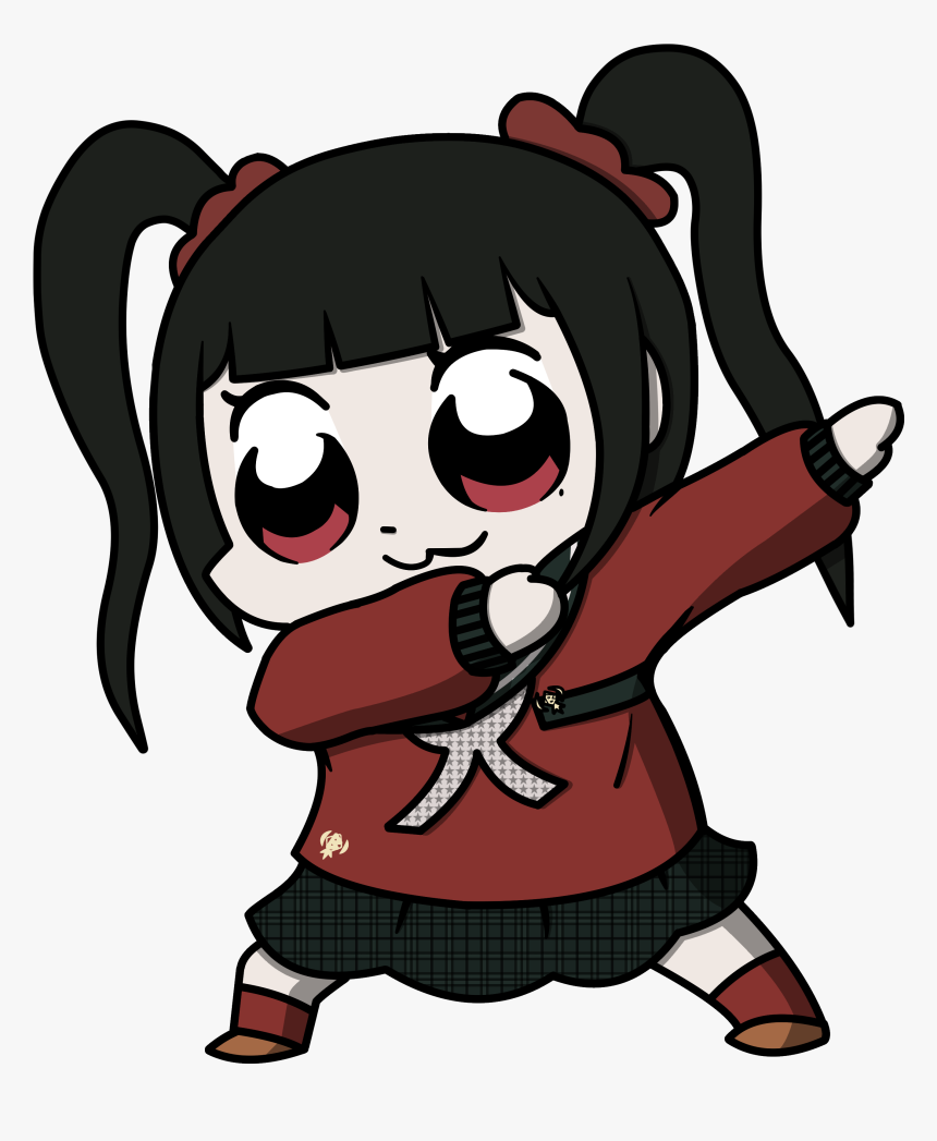 Fanarti Made An Edit Of Maki Dabbing In Pop Team Epic"s - Pop Team Epic Danganronpa, HD Png Download, Free Download