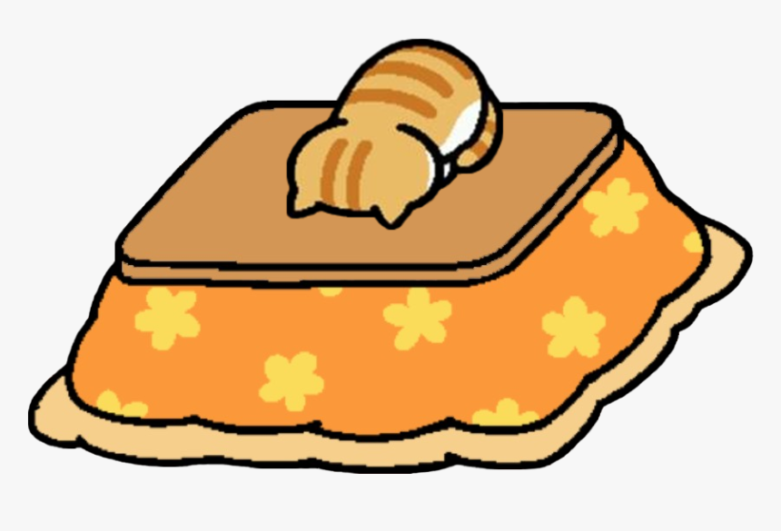 Pumpkin Faceplanting On The Kotatsu For Anon - Fast Food Drawings Png, Transparent Png, Free Download