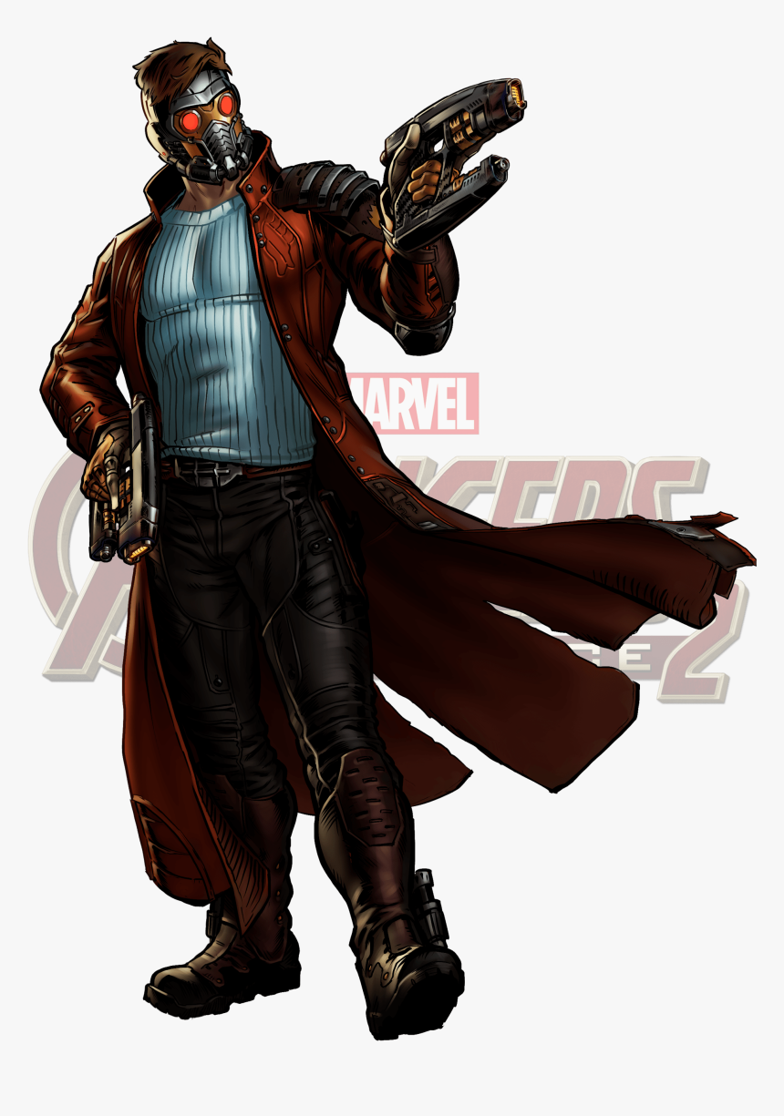 Star-lord Marvel Avengers Alliance 2 Wikia Fandom - Animated Star Lord Cartoon, HD Png Download, Free Download