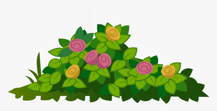 Flower Bush - Garden Roses, HD Png Download, Free Download