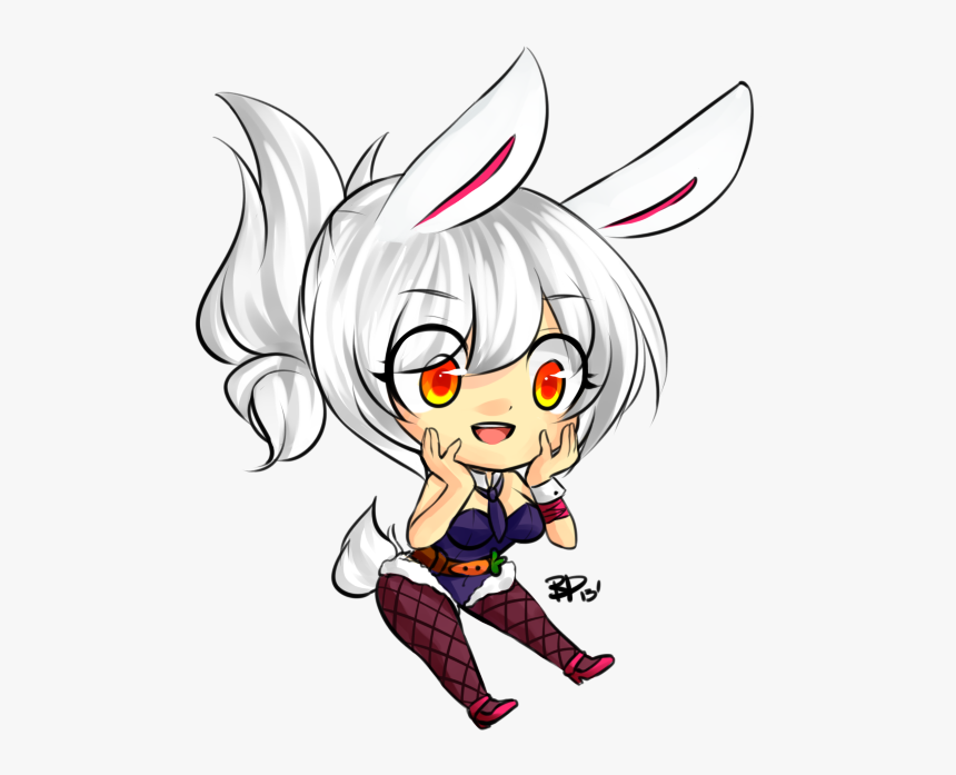 Riven By Kawailemon - Chibi Battle Bunny Riven, HD Png Download, Free Download