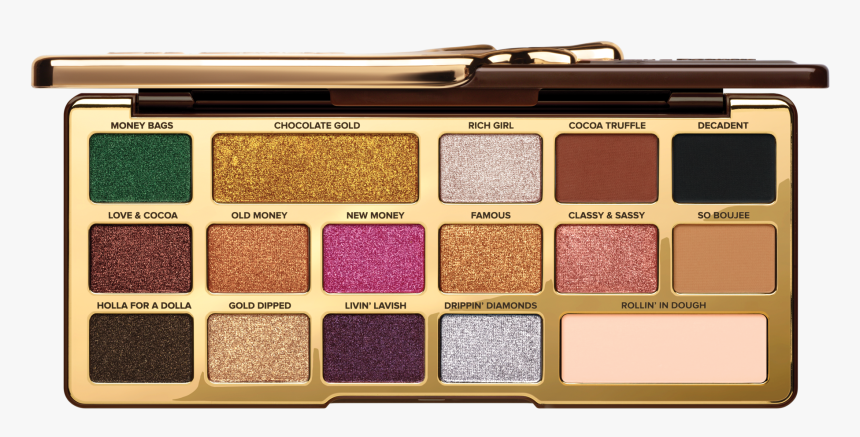 Chocolate Gold Eyeshadow Palette - Two Faced Gold Chocolate, HD Png Download, Free Download