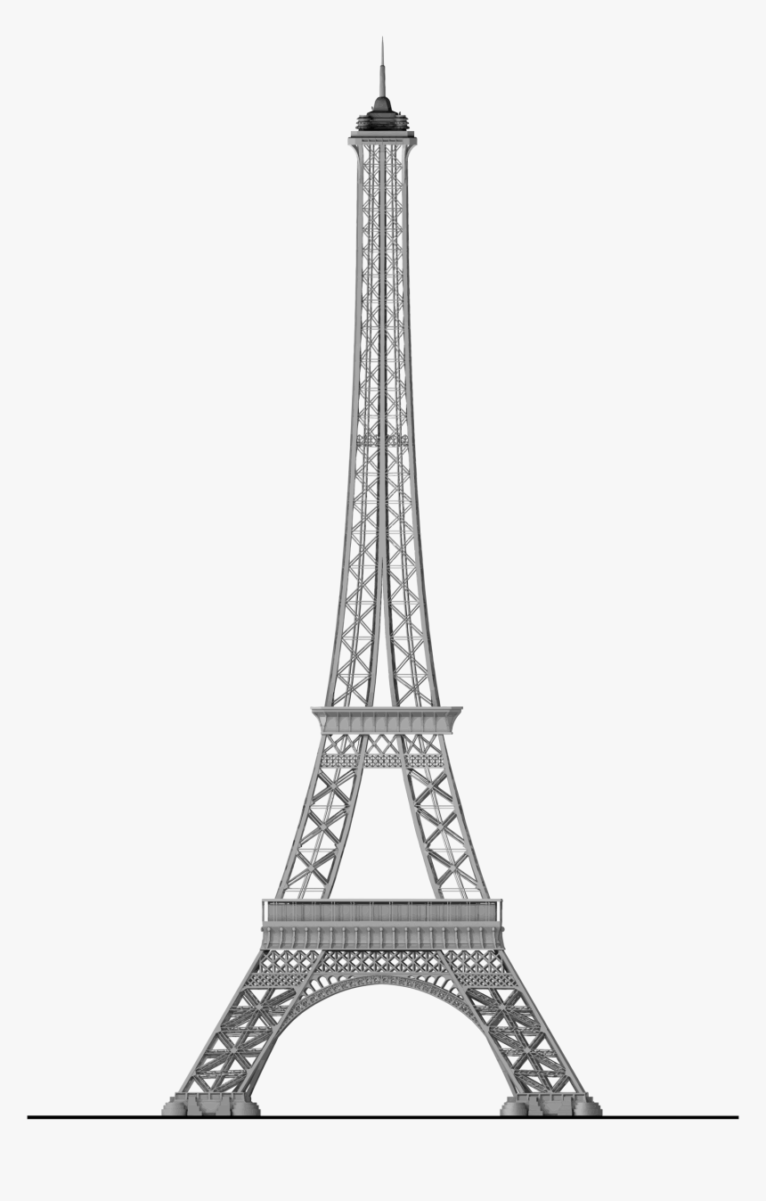 Tower Clipart Svg - Eiffel Tower, HD Png Download, Free Download