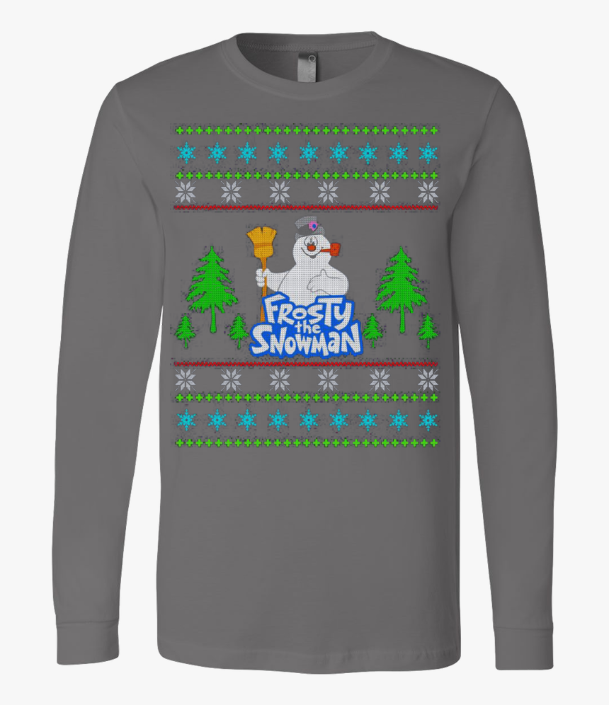 Frosty The Snowman Ugly Christmas Sweaters T Shirt T Shirt Hd Png Download Kindpng - snowman roblox t shirt design