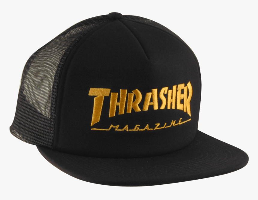 Thrasher Logo Embroidered Mesh Skate Hat - Baseball Cap, HD Png Download, Free Download