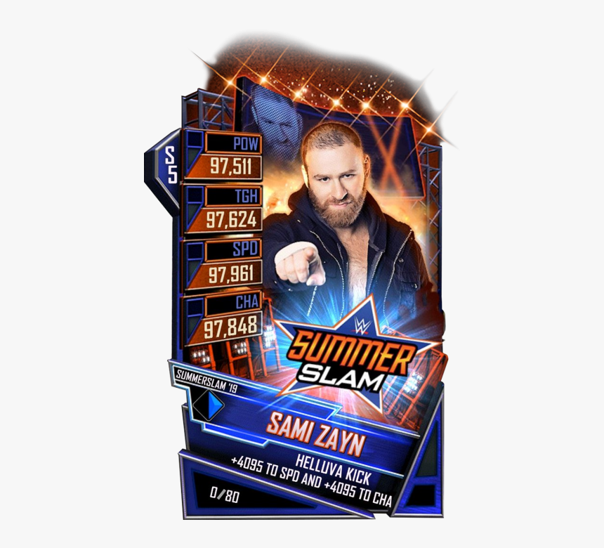 Wwe Supercard Summerslam 19, HD Png Download, Free Download