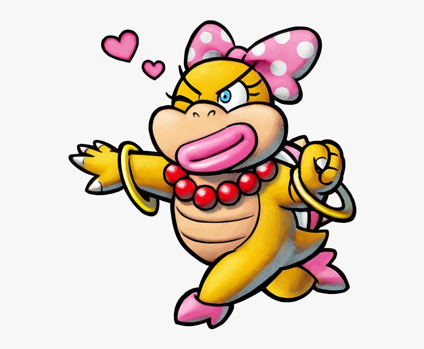 - Cartoon , Png Download - Koopa Wendy, Transparent Png, Free Download