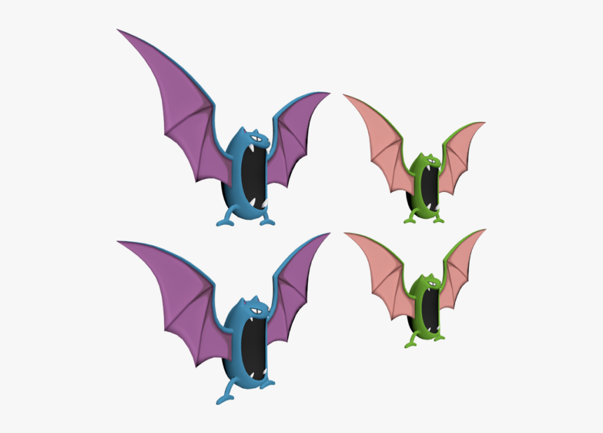 Golbat 3d Model - Golbat 3d, HD Png Download, Free Download