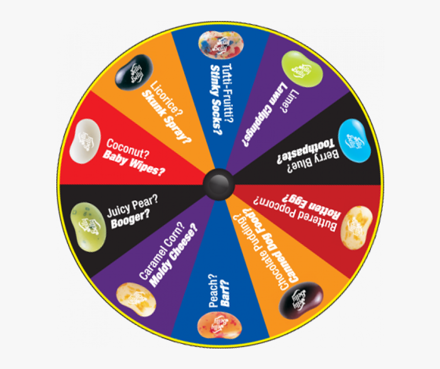 Bean Boozled Spinner Printable, HD Png Download, Free Download