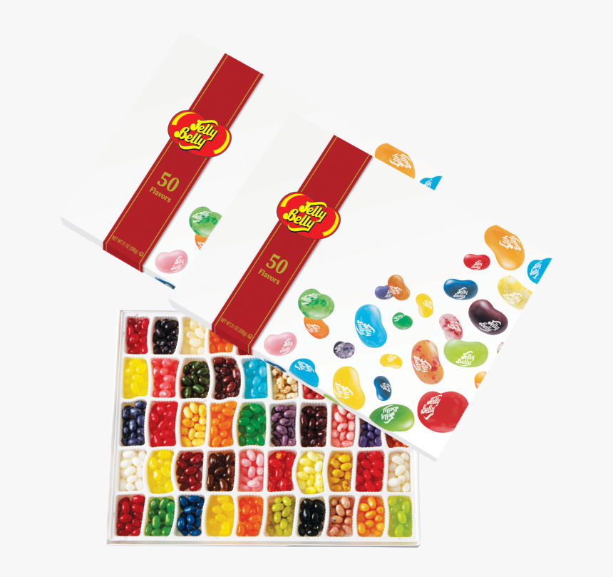 Jelly Belly 50 Flavor Gift Box, HD Png Download, Free Download