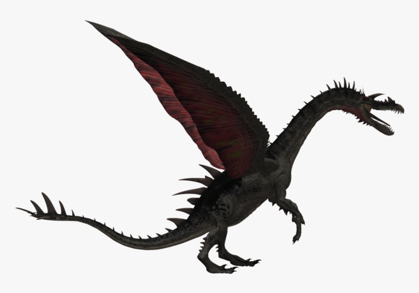 Transparent Skyrim Dragon Png , Png Download - Realistic Dragon Png, Png Download, Free Download