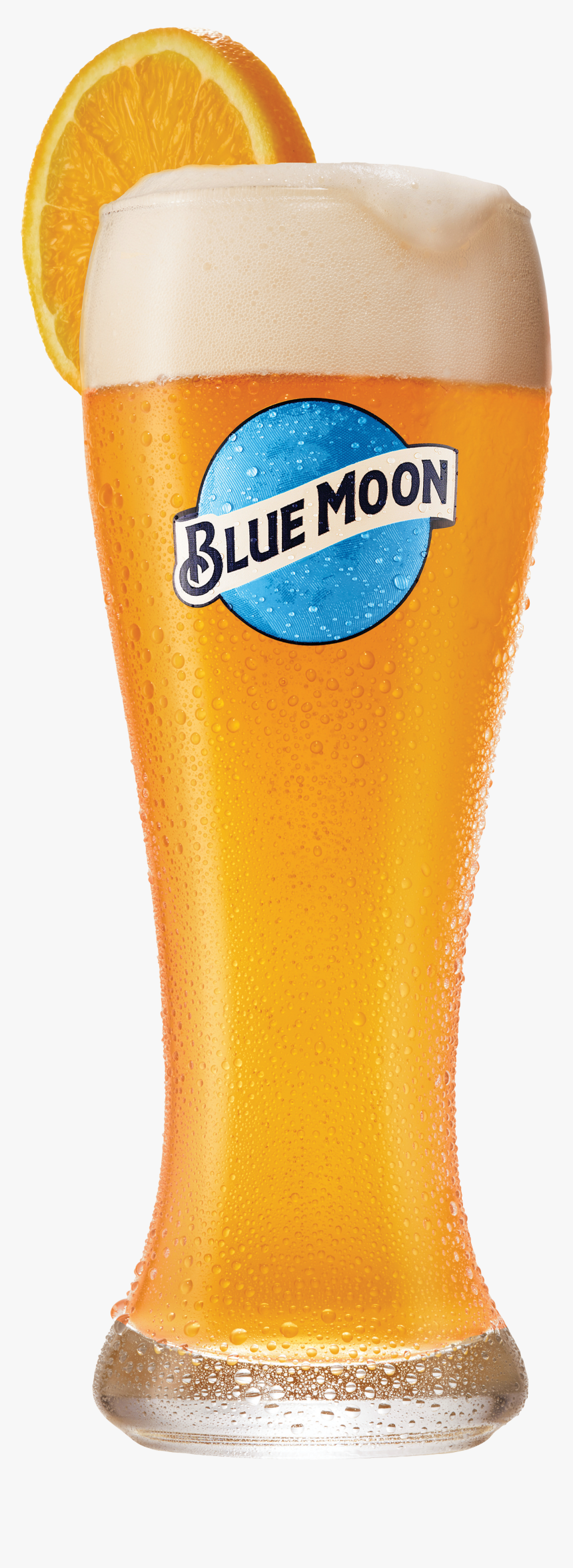 Transparent Beer Blue Moon - Beer Glass, HD Png Download, Free Download