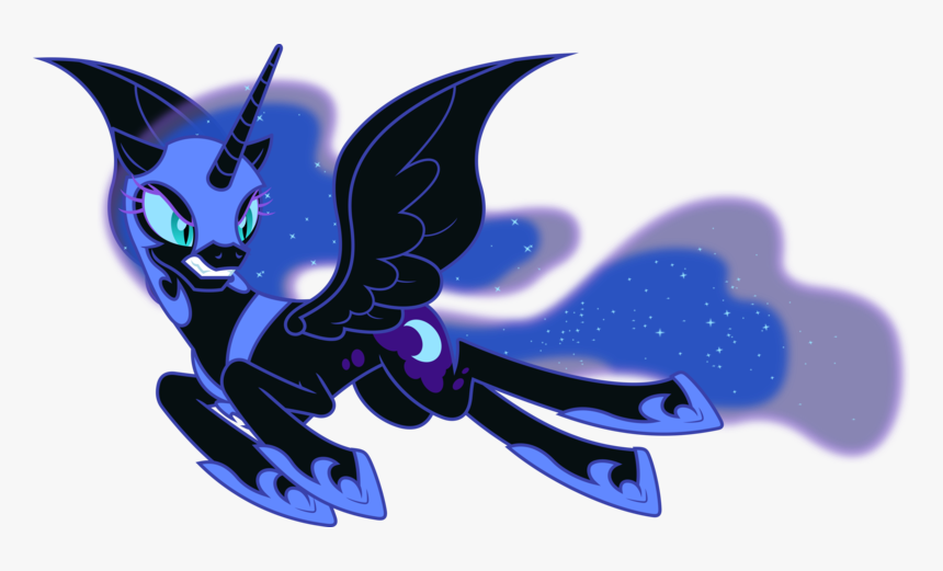 800 X 441 - Mlp Nightmare Moon Filly, HD Png Download, Free Download
