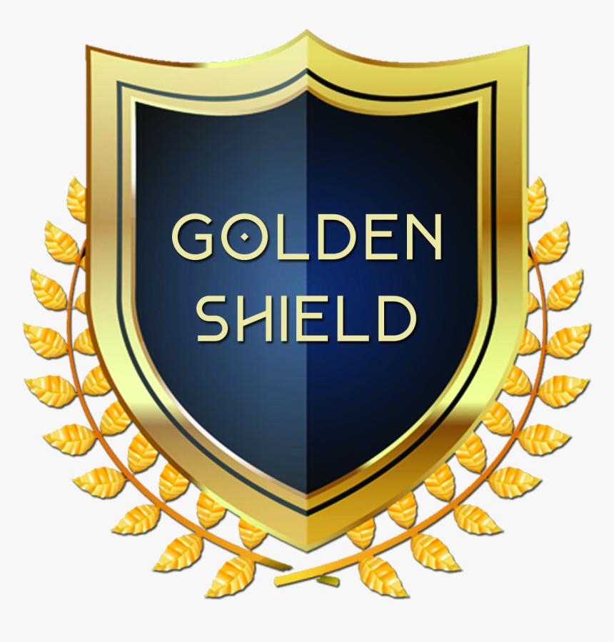 Golden Shield - Emblem, HD Png Download, Free Download