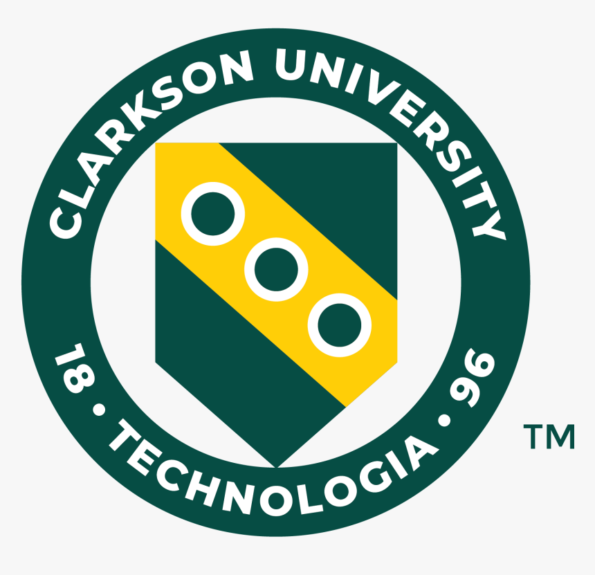 Clarkson University Shield Green And Gold - Clarkson University Letter Logo, HD Png Download, Free Download