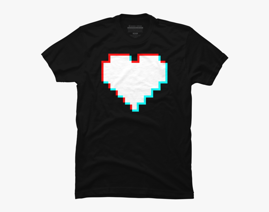 8 Bit Heart Glitch - Love, HD Png Download, Free Download