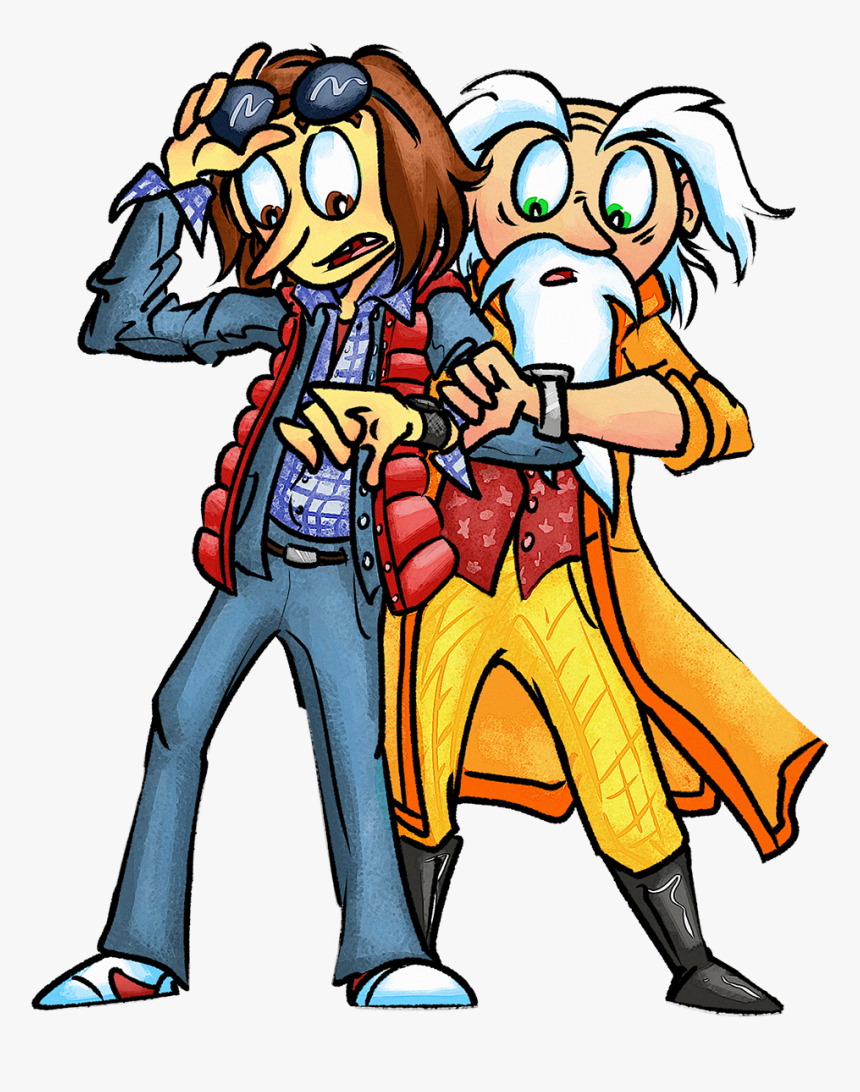 Back To The Future , Png Download - Cartoon, Transparent Png, Free Download