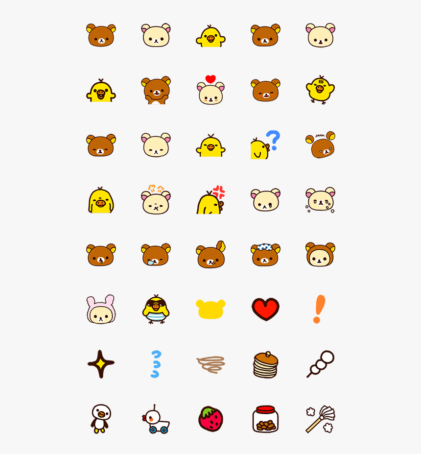 Rilakkuma Emoji, HD Png Download, Free Download