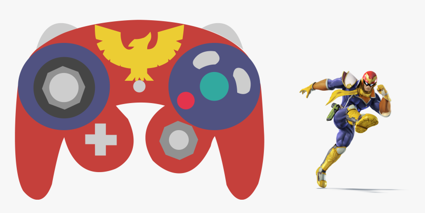 Anyone Like My Designs For Custom Gamecube Controllers - Smash Bros Ultimate Gamecube Controller, HD Png Download, Free Download