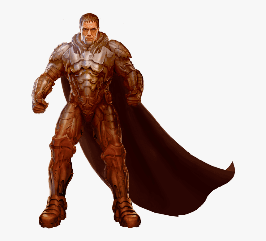 Man Of Steel Slot - Dceu General Zod Transparent, HD Png Download, Free Download