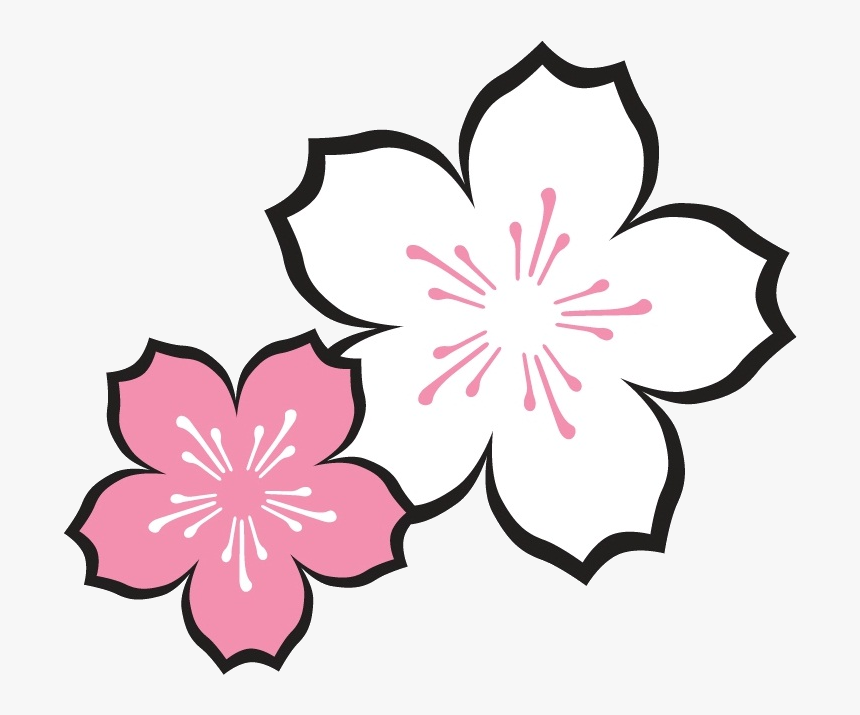 Flor De Cerezo [logo] Más Cherry - National Cherry Blossom Festival Logo,  HD Png Download - kindpng