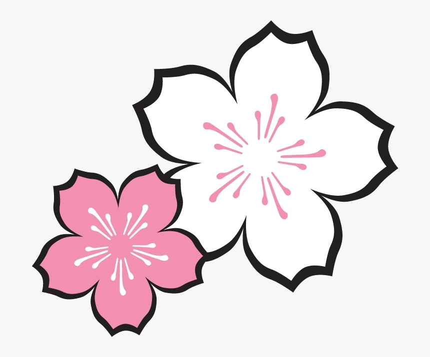 Flor De Cerezo [logo] Más Cherry - National Cherry Blossom Festival Logo, HD Png Download, Free Download