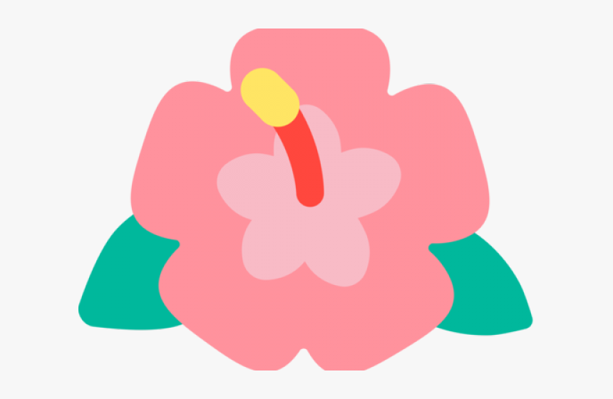 Hibiscus Clipart Emoji - Emoji 🌺, HD Png Download, Free Download