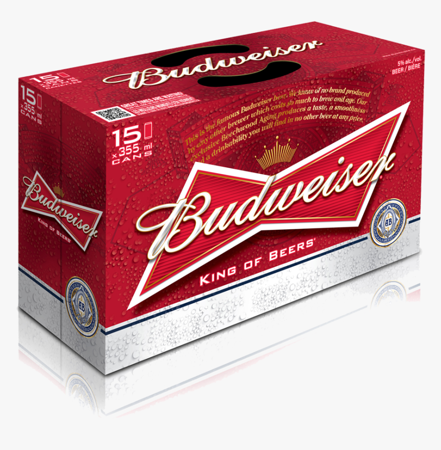 Budweiser 15 Pack Cans, HD Png Download, Free Download