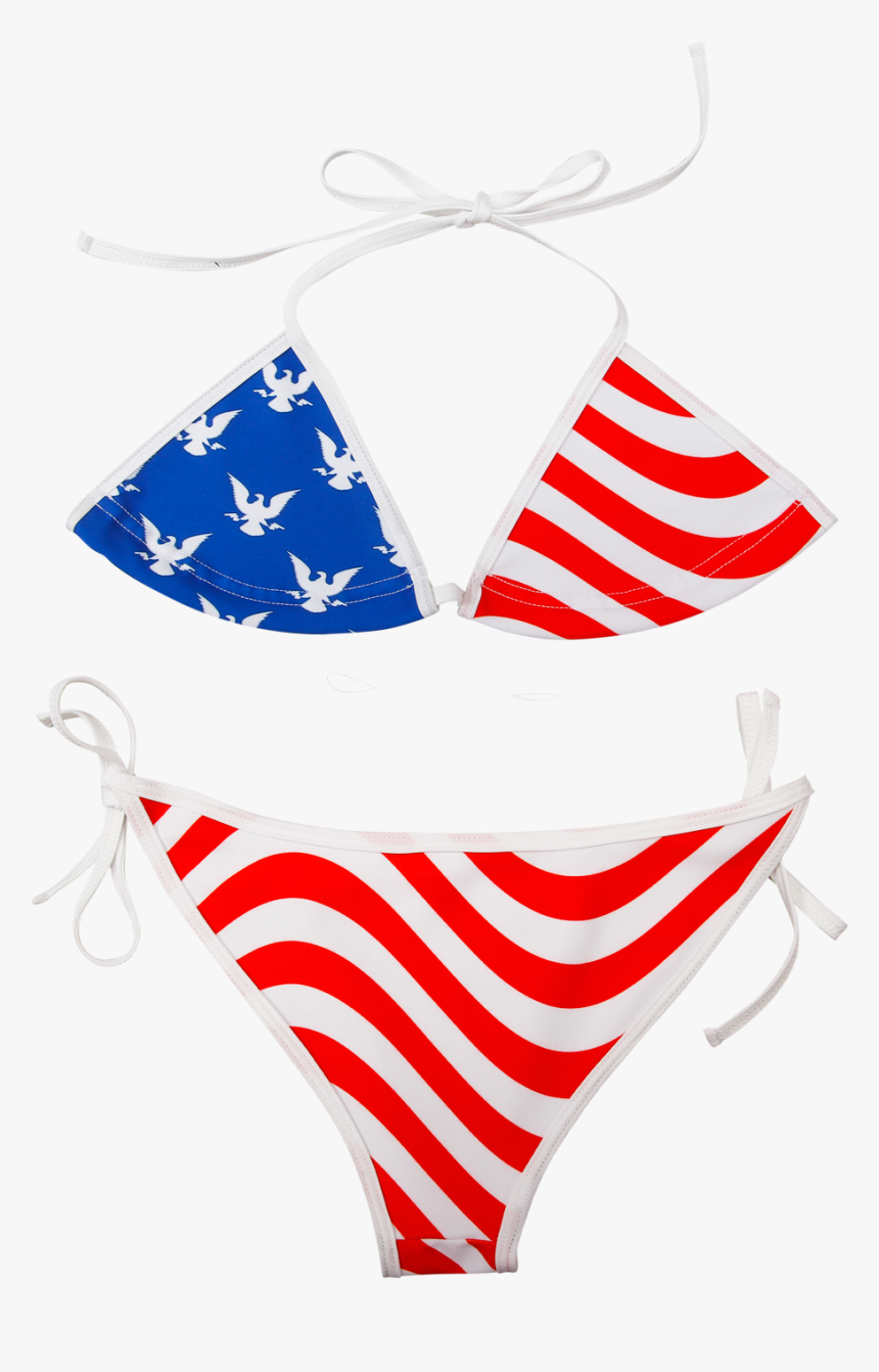 Usa Flag Bikini - Swimsuit Bottom, HD Png Download, Free Download