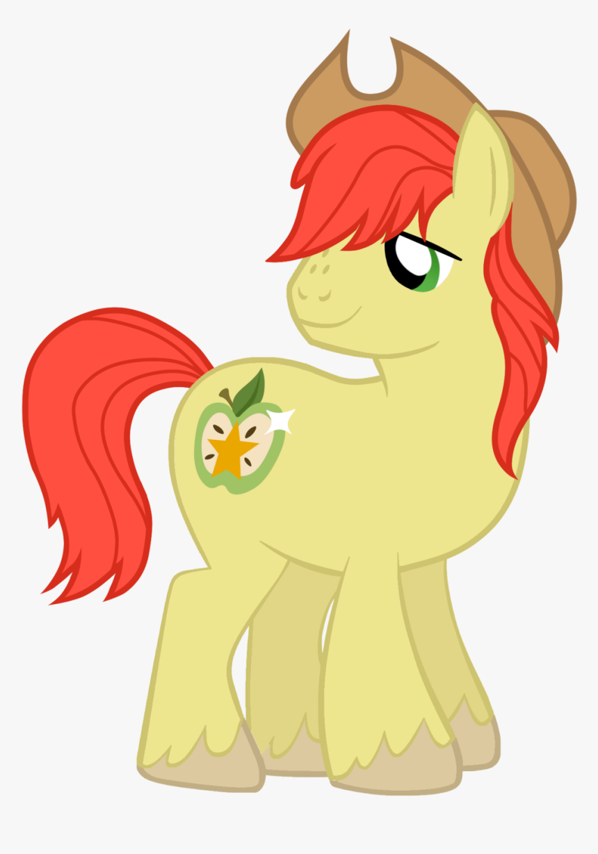 Bright Mac Vector By Magpie-pony - My Little Pony Applejack Dad, HD Png Dow...