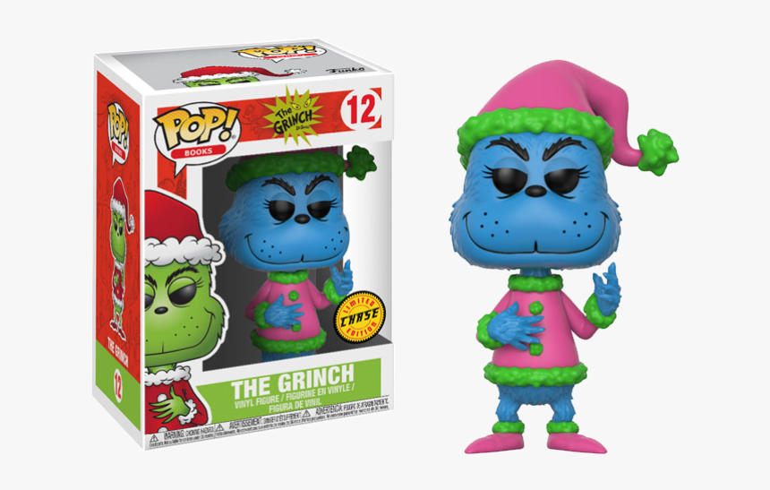 Pop Figure The Grinch Santa Grinch Chase - Grinch Chase Pop, HD Png Download, Free Download