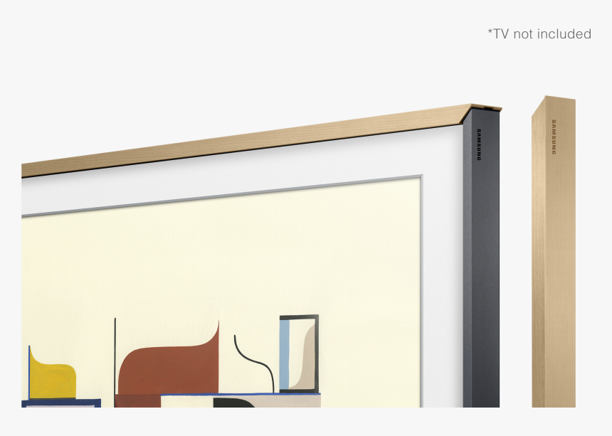 Transparent Tv Frame Png - Samsung Frame Tv 55, Png Download, Free Download