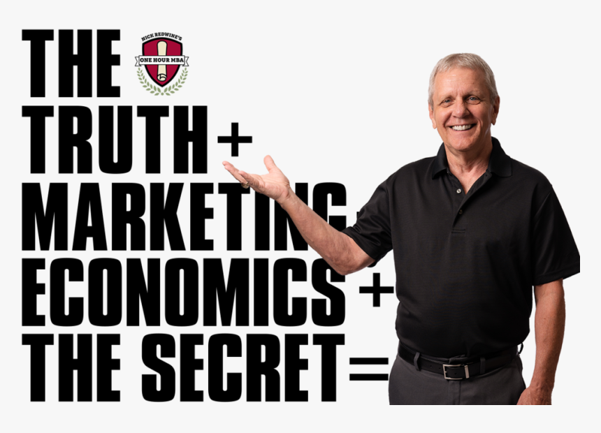 The Truth Marketing Economics Secret - Vengo Anch Io No Tu, HD Png Download, Free Download