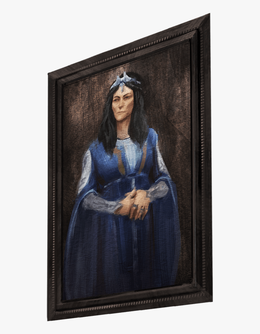 A Portrait Of A Witch Wearing Blue Robes And A Tiara - Rowena Ravenclaw Wizards Unite, HD Png Download, Free Download