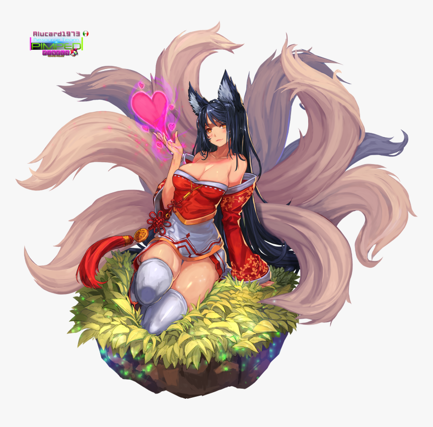 Png Ahri - Cartoon, Transparent Png, Free Download