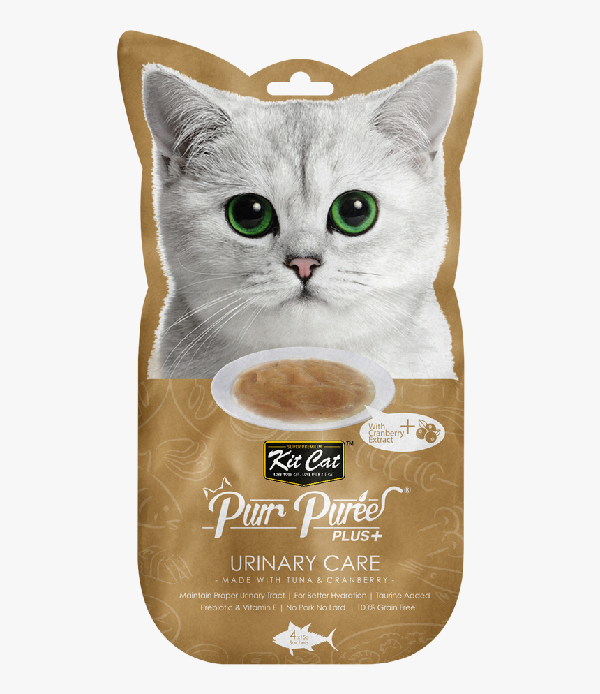 Contains A Smooth Blend Of Tuna & Cranberry , With - Kit Cat Purr Puree, HD Png Download, Free Download