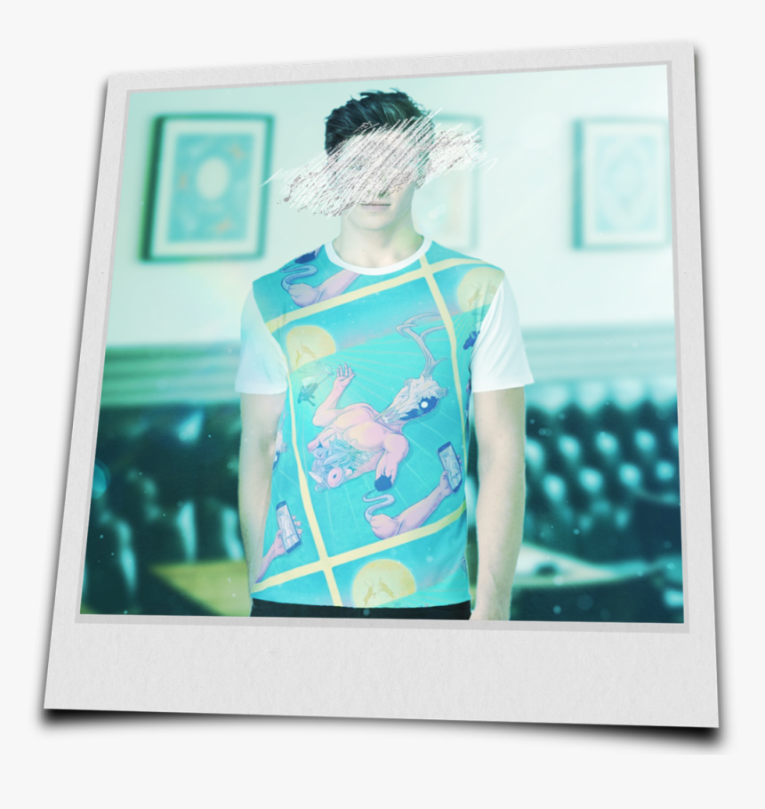 Broken Man Tee Polaroid - Picture Frame, HD Png Download, Free Download