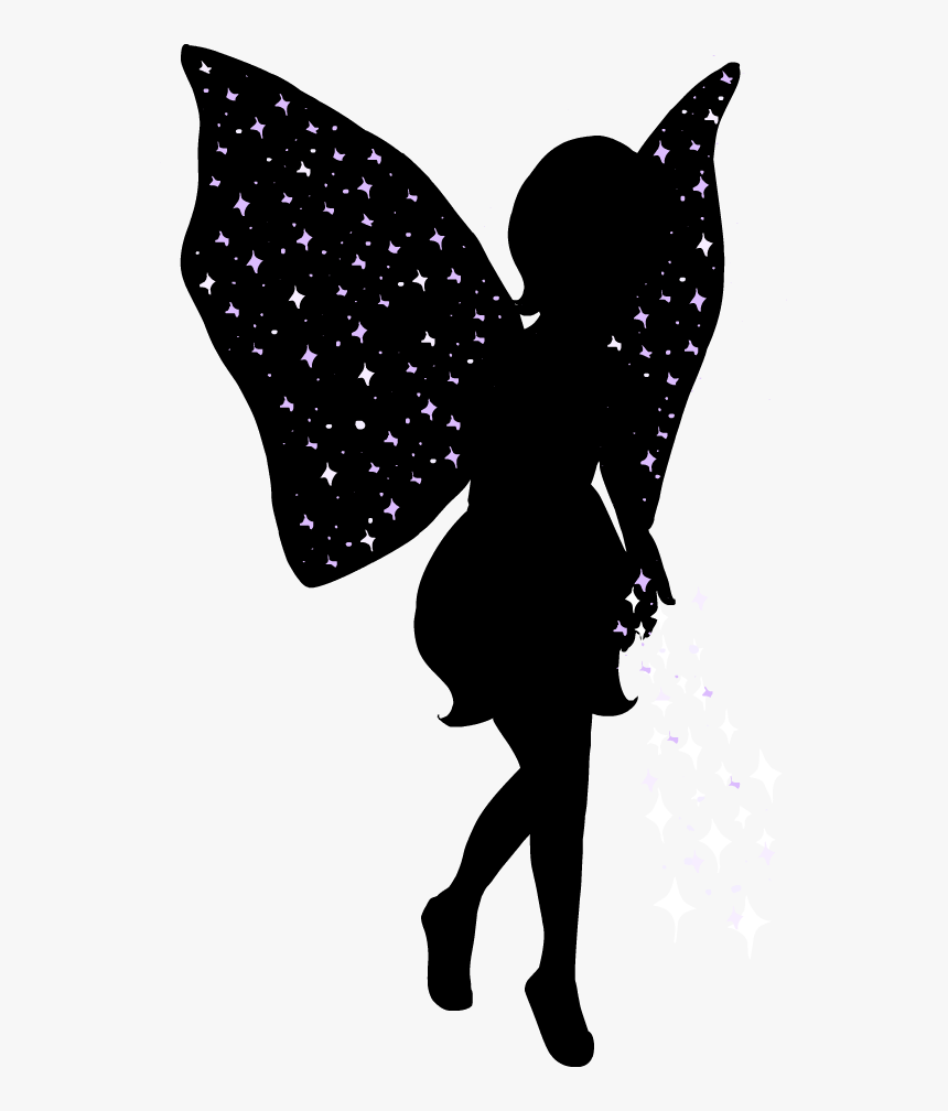 Fairy Silhouette Png Download - Portable Network Graphics, Transparent Png, Free Download