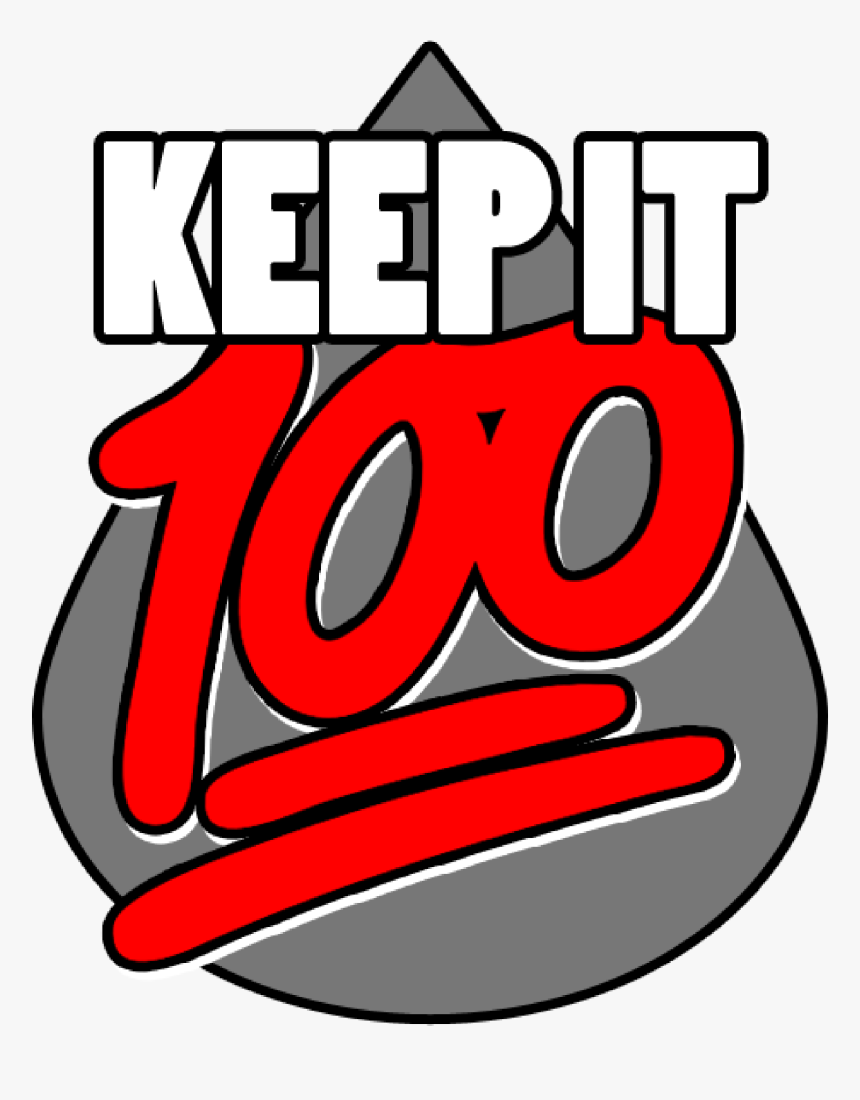Keep It 100 Vape Logo , Png Download - Keep It 100 Eliquid Logo, Transparent Png, Free Download