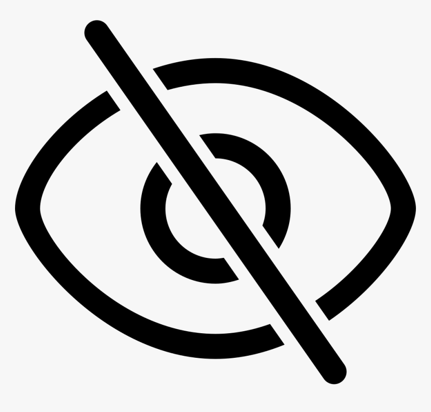Invisible - Invisible Icon Png, Transparent Png, Free Download
