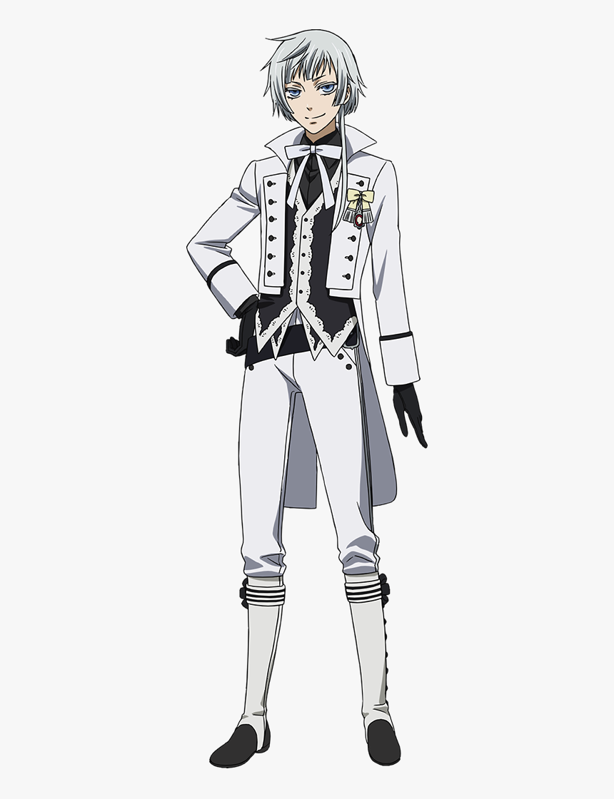 Earl Phipps Black Butler , Png Download - Grey Uniform Anime Character, Transparent Png, Free Download