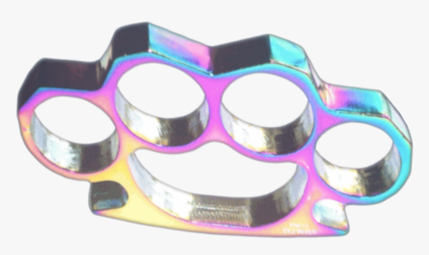 #rainbow #colorful #colors #brass Knuckles #brass #knuckles - Circle, HD Png Download, Free Download