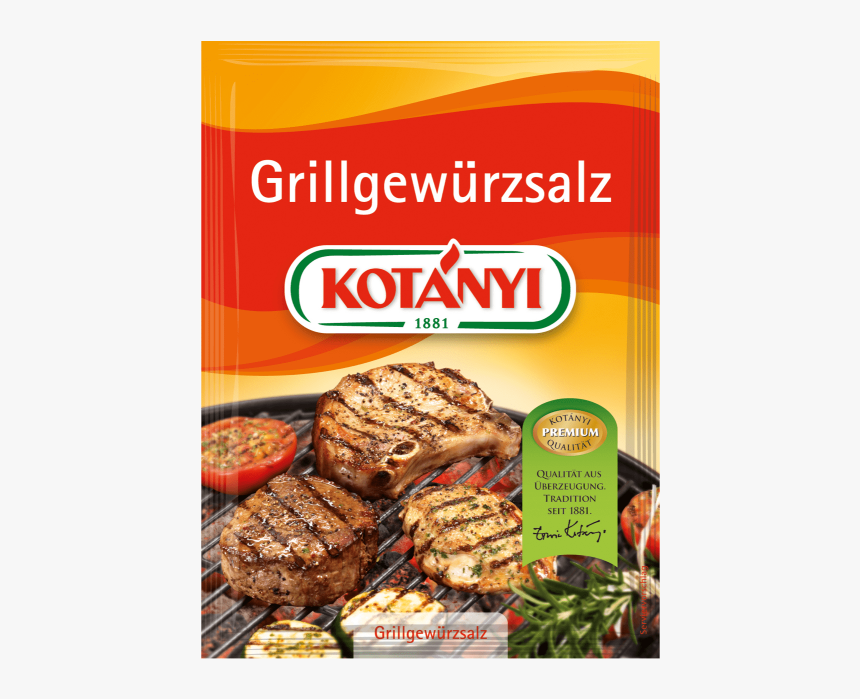 Kotányi Grillgewürzsalz Im Brief - Подправки Kotanyi, HD Png Download, Free Download