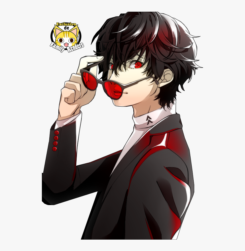 Transparent Personas Png Para Render - Persona 5 Male Protagonist, Png Download, Free Download