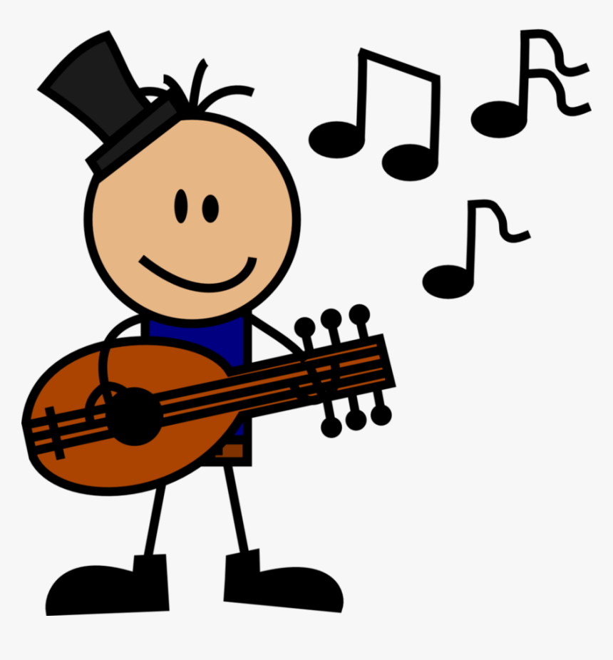 Everyone Should Learn To Play A Musical Instrument - Musician Cartoon Png, Transparent Png, Free Download