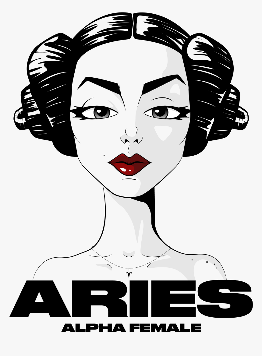 Aries Alpha Female T - Poster, HD Png Download, Free Download