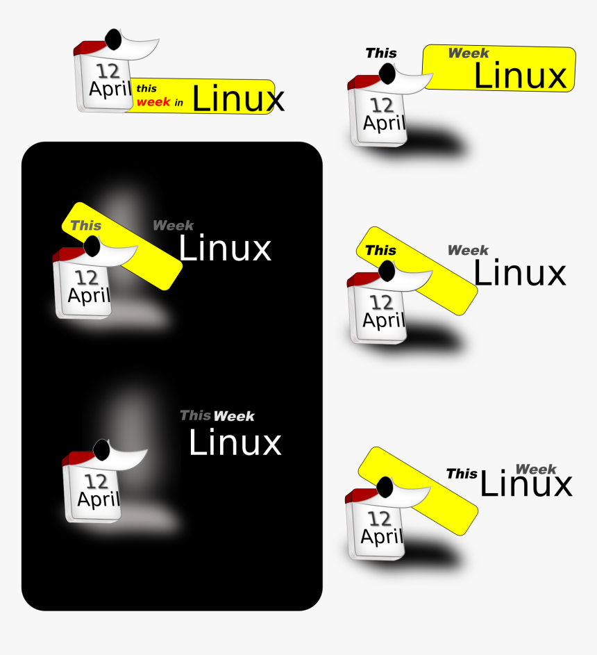 Tux Week Clip Arts - Graphic Design, HD Png Download, Free Download